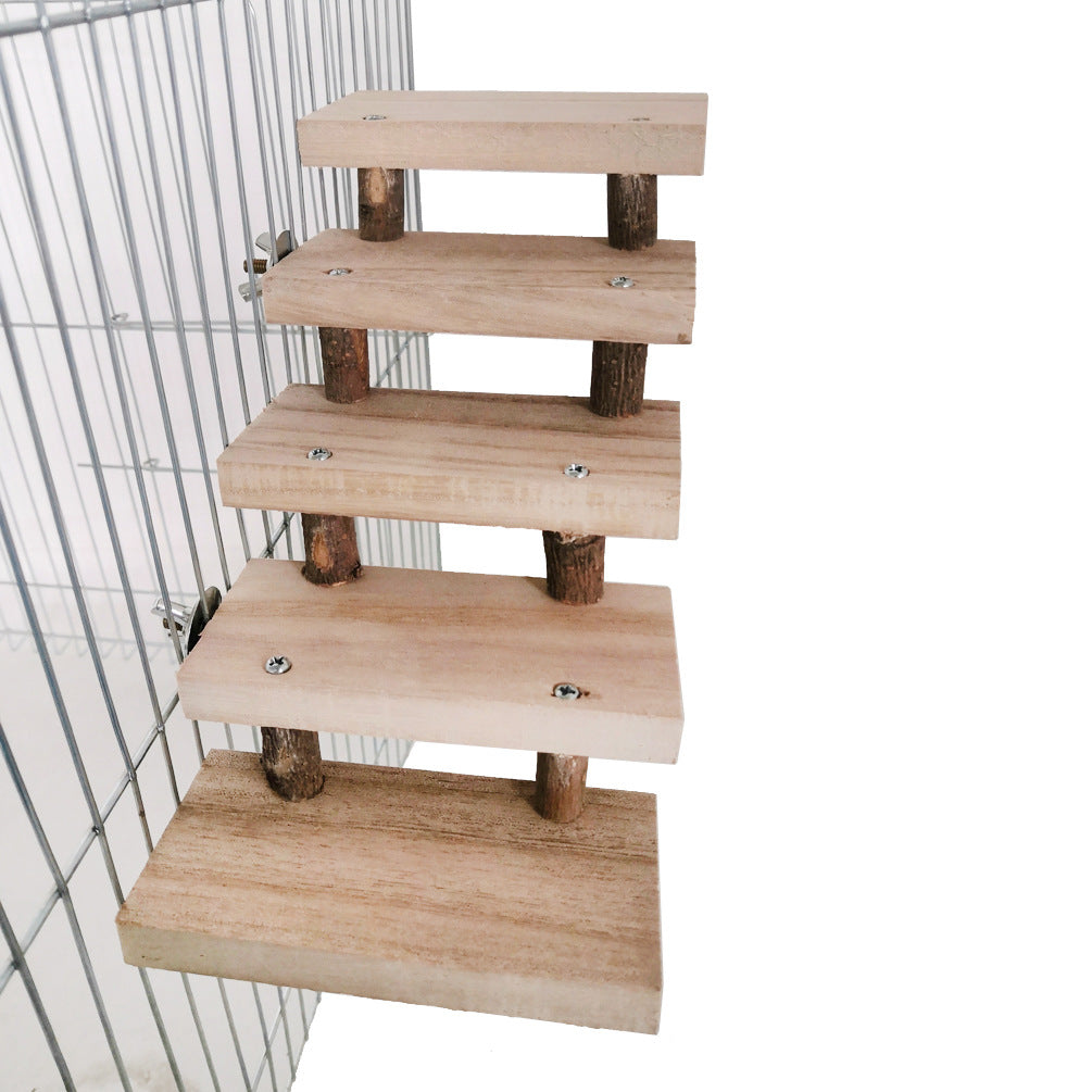 Wooden Pet Ladder Toy for Rats
