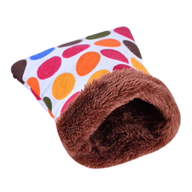 Golden Silk Bear Rat Cozy Canvas Sleeping Bag