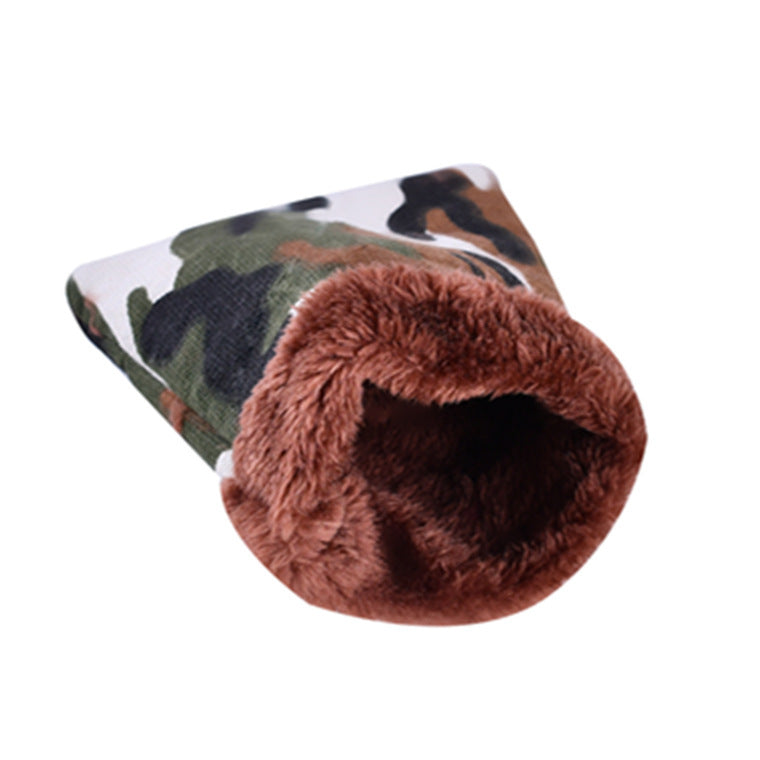 Golden Silk Bear Rat Cozy Canvas Sleeping Bag