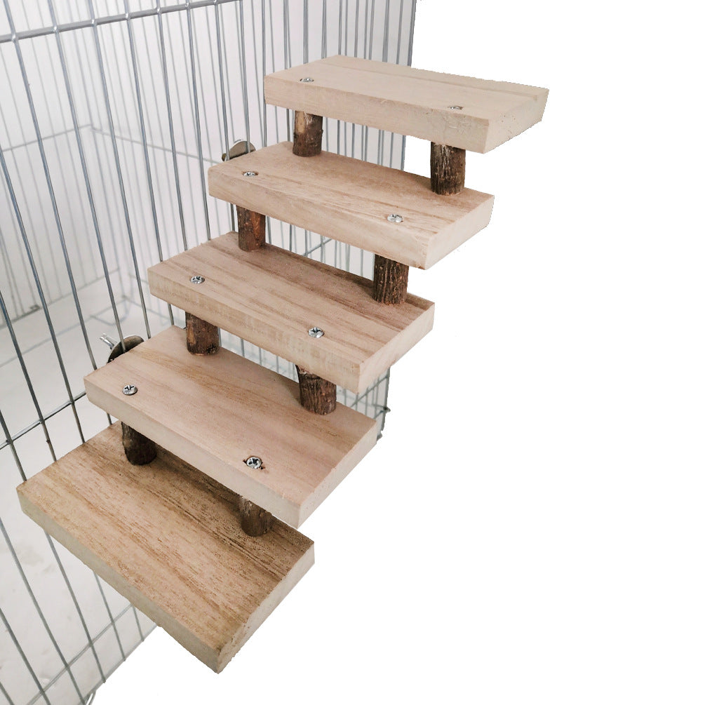 Wooden Pet Ladder Toy for Rats